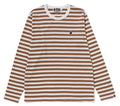 A BATHING APE Ladies' APE HEAD ONE POINT HOOP L/S TEE