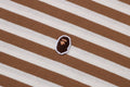A BATHING APE Ladies' APE HEAD ONE POINT HOOP L/S TEE