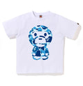 A BATHING APE BAPE KIDS ABC CAMO BIG BABY MILO TEE