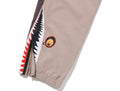 A BATHING APE BAPE BY KAZUKI KURAISHI  3-LAYER BELTED SHARK PANTS