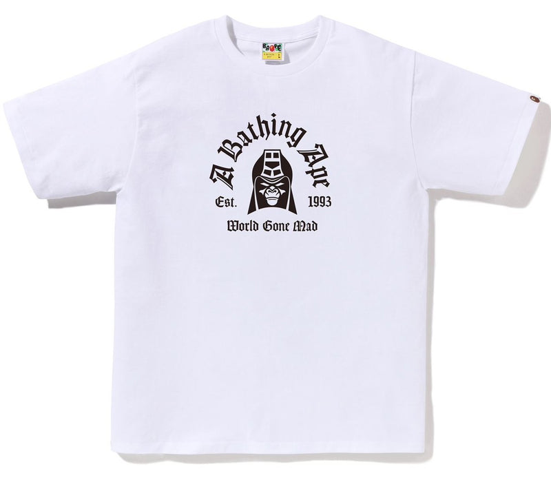 A BATHING APE MAD GENERAL COLLEGE TEE