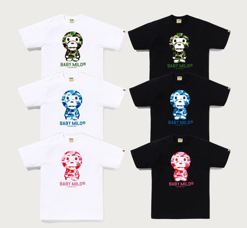 A BATHING APE ABC CAMO BABY MILO TEE