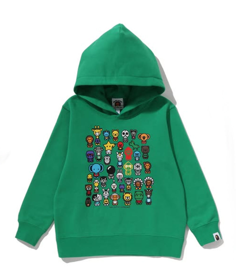 A BATHING APE BAPE KIDS A TO Z PULLOVER HOODIE