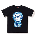 A BATHING APE BAPE KIDS ABC CAMO BIG BABY MILO TEE