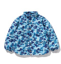 A BATHING APE BAPE KIDS ABC CAMO SHARK 4WAY JACKET