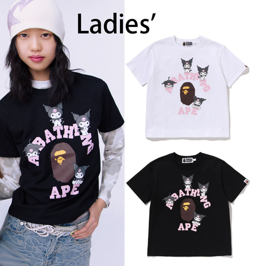 A BATHING APE BAPE x SANRIO CHARACTERS MINI TEE KUROMI - happyjagabee store