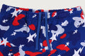 A BATHING APE Ladies' STA STRIKE CAMO SWEAT SHORTS