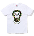 A BATHING APE Ladies' ABC CAMO BIG BABY MILO TEE