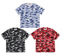 A BATHING APE PLAM TREE CAMO ONE POINT RELAXED FIT TEE