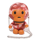 A BATHING APE Ladies' 1ST CAMO BABY MILO PU SHOULDER BAG