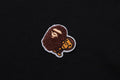 A BATHING APE BAPE KIDS APE & MILO ONE POINT TEE