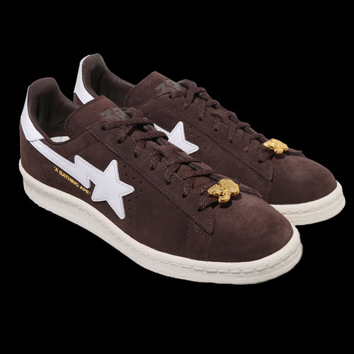 A BATHING APE BAPE x ADIDAS CAMPUS 80S BAPE BROWN