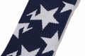 A BATHING APE STA PATTERN SOCKS