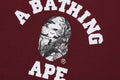 A BATHING APE TREE EDGE CAMO COLLEGE RELAXED FIT CREWNECK SWEAT SHIRT #1