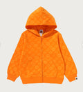 A BATHING APE BAPE KIDS ONAL MILOGRAM BANANA ZIP HOODIE