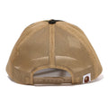 A BATHING APE BAPE KIDS 1ST CAMO SHARK MESH CAP