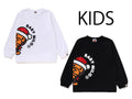A BATHING APE BAPE KIDS BABY MILO WINTER L/S TEE
