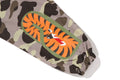 A BATHING APE COLOR CAMO REFLECTIVE RIPSTOP SHARK FULL ZIP JACKET