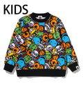 A BATHING APE BAPE KIDS MILO ALL FRIENDS CREWNECK SWEAT SHIRT - happyjagabee store