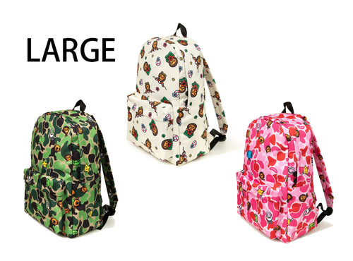 A BATHING APE BABY MILO STORE NEW ABC MILO LARGE BACKPACK #1