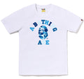 A BATHING APE Ladies' ABC CAMO COLLEGE TEE