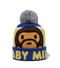 A BATHING APE BAPE KIDS BABY MILO POM POM KNIT CAP