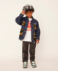 A BATHING APE BAPE KIDS BATHING APE TUCK CHINO PANTS ( KIDS & JUNIOR )