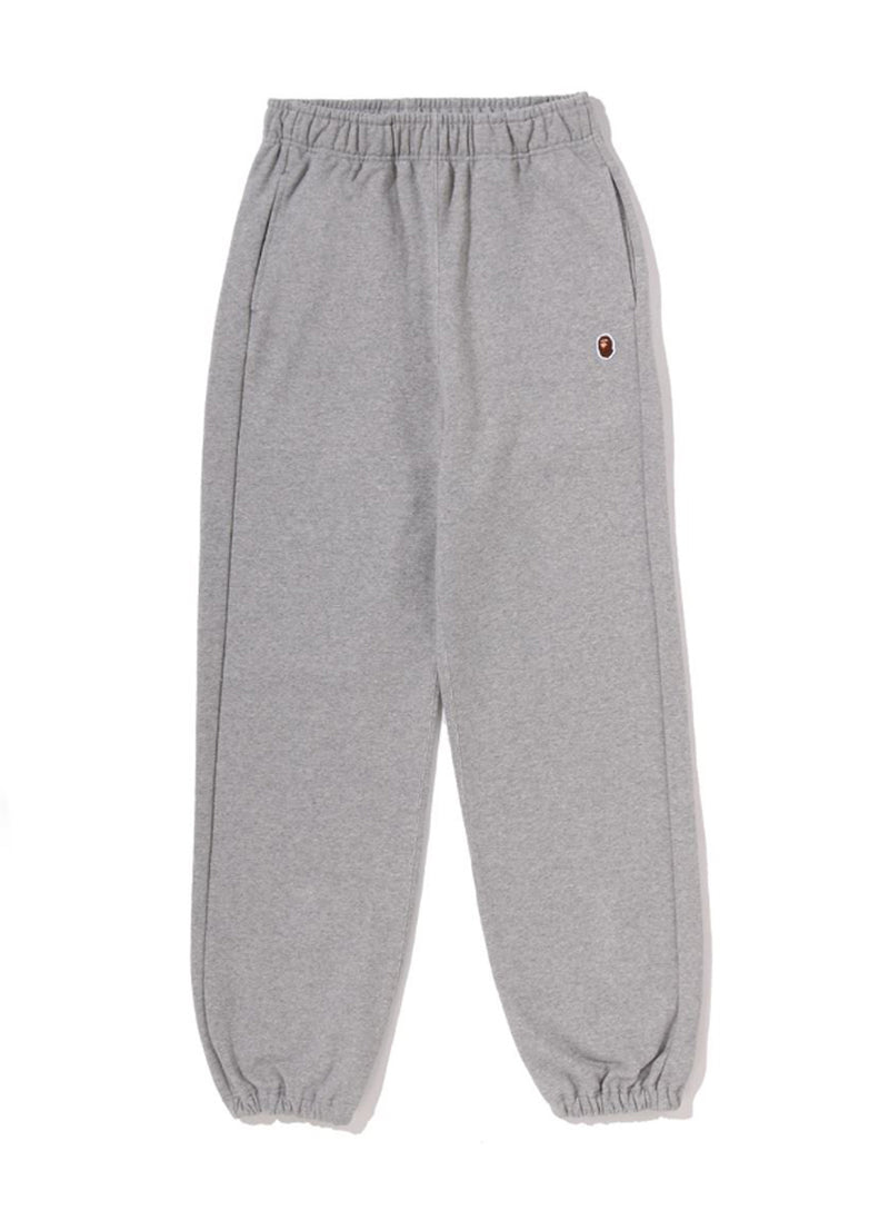 A BATHING APE Ladies' APE HEAD ONE POINT LOOSE FIT SWEAT PANTS