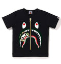 A BATHING APE BAPE KIDS ABC CAMO MILO SHARK TEE