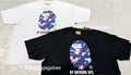 A BATHING APE STA STRIKE CAMO BY BATHING APE RELAXED FIT TEE
