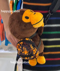 A BATHING APE BABY MILO STORE BABY MILO SMALL PLUSH DOLL CROSS BAG