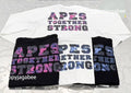 A BATHING APE COLOR CAMO COLLEGE ATS L/S TEE