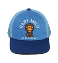 A BATHING APE BAPE KIDS BABY MILO PANEL MESH CAP
