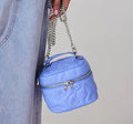 A BATHING APE Ladies' CAMO QUILTING VANITY BAG