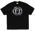 A BATHING APE SPRAY PRINT BUSY WORKS RELAXED FIT TEE