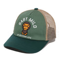 A BATHING APE BAPE KIDS BABY MILO PANEL MESH CAP