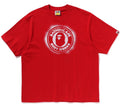 A BATHING APE SPRAY PRINT BUSY WORKS RELAXED FIT TEE