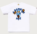 A BATHING APE ABC CAMO COLLEGE MILO TEE