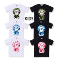 A BATHING APE BAPE KIDS ABC CAMO BIG BABY MILO TEE