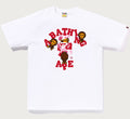 A BATHING APE ABC CAMO COLLEGE MILO TEE