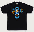 A BATHING APE ABC CAMO COLLEGE MILO TEE
