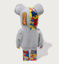 A BATHING APE BAPE x MEDICOM TOY 30TH ANNIV. SHARK HOODIE BE@RBRICK