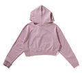 A BATHING APE Ladies' APE HEAD ONE POINT CROPPED PULLOVER HOODIE