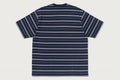 A BATHING APE ONE POINT STRIPE RELAXED FIT TEE