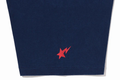 A BATHING APE JAPAN DENIM COLLECTION LOGO INDIGO TEE