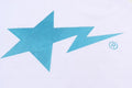 A BATHING APE METALLIC BAPE STA LOGO RELAXED FIT TEE