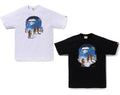 A BATHING APE AURORA APE HEAD TEE
