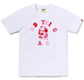 A BATHING APE Ladies' ABC CAMO COLLEGE TEE