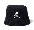 New Era x mastermind WORLD Knit Bucket Hat FW25 Black