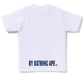 A BATHING APE COLOR CAMO APE FACE TEE